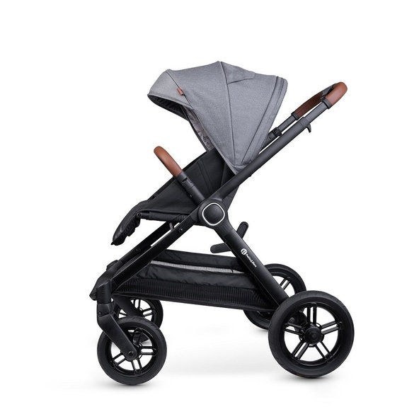 PETITE&MARS Kočík kombinovaný 2v1 Trails Ultimate Grey