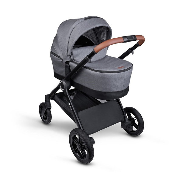 PETITE&MARS Kočík kombinovaný 2v1 Trails Ultimate Grey
