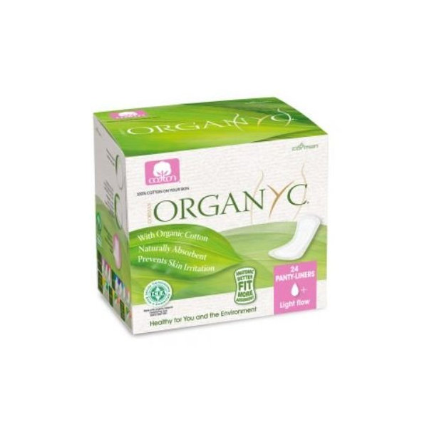 Dámske slipové vložky Organyc 24ks