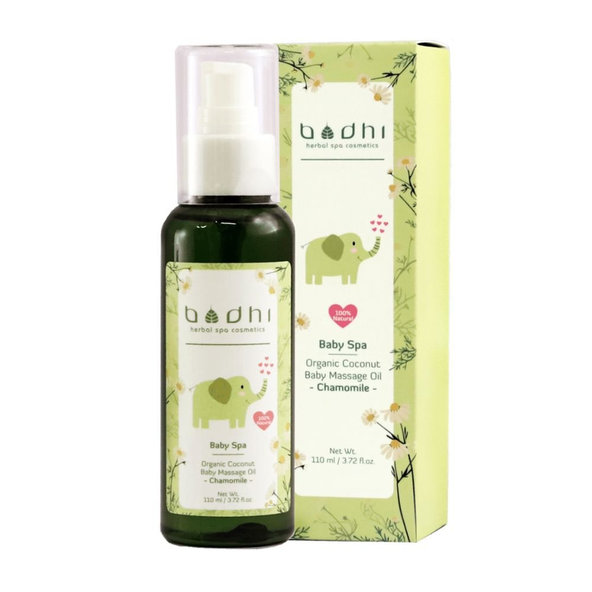 Bio detský telový olej s harmančekom 100% prírodný Bodhi 110 ml