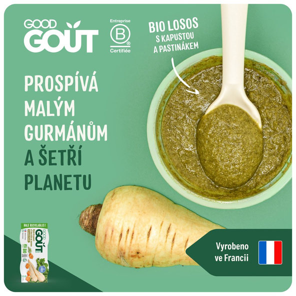 2x GOOD GOUT BIO Losos s kelom a paštrnákom 190 g