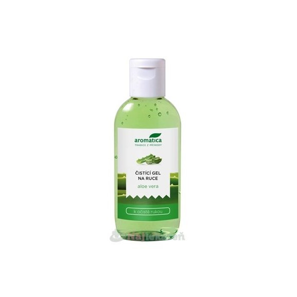 aromatica ČISTIACI GEL NA RUKY aloe vera 75ml