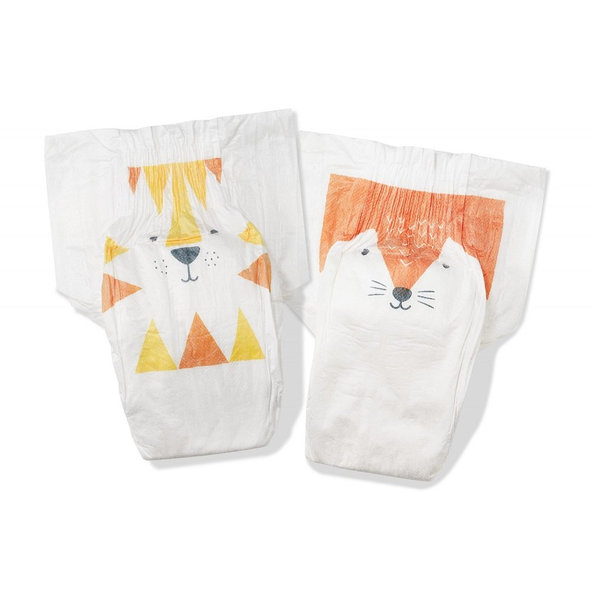 KIT & KIN eko plienky, veľkosť 4 (34 ks), 9-14 kg