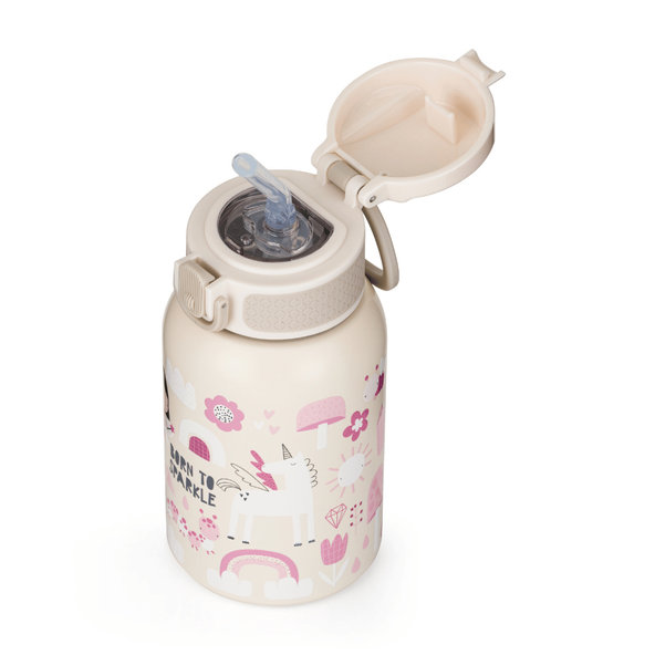 PETITE&MARS nerezová termo fľaša Twinkling Fairy 350 ml 12m+