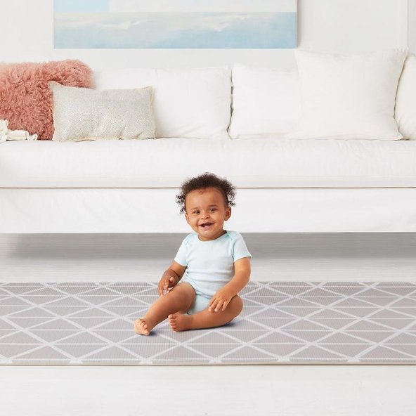 SKIP HOP Podložka na hranie bez PVC a BPA  218x132cm Vibrant Village 0m+