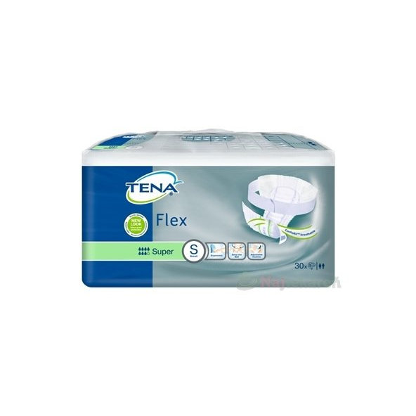 TENA Flex Super S nkontinenčné nohavičky s rýchloupevňovacím pásom 30ks