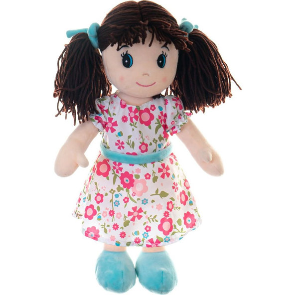 TEDDIES Bábika Ema handrová 40 cm česky hovoriaci a spievajúci