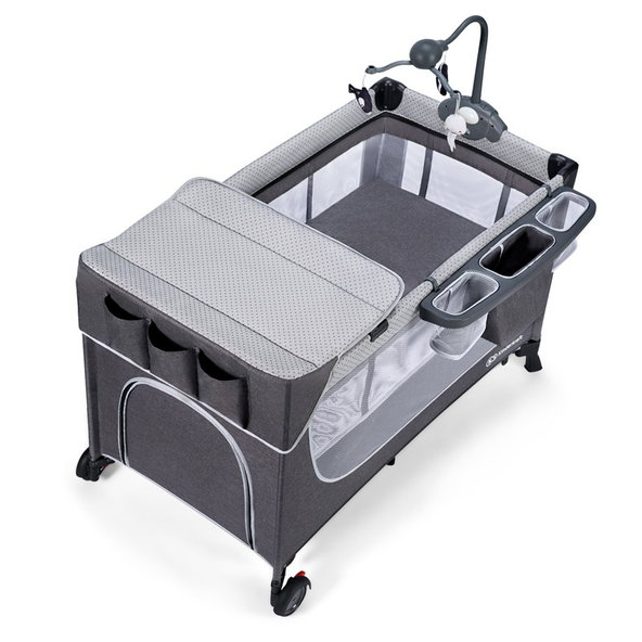 KINDERKRAFT Postieľka cestovná Leody doplnky Leody Grey