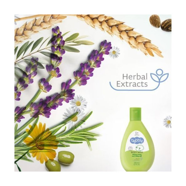 Detské telové mlieko Bebble 200 ml