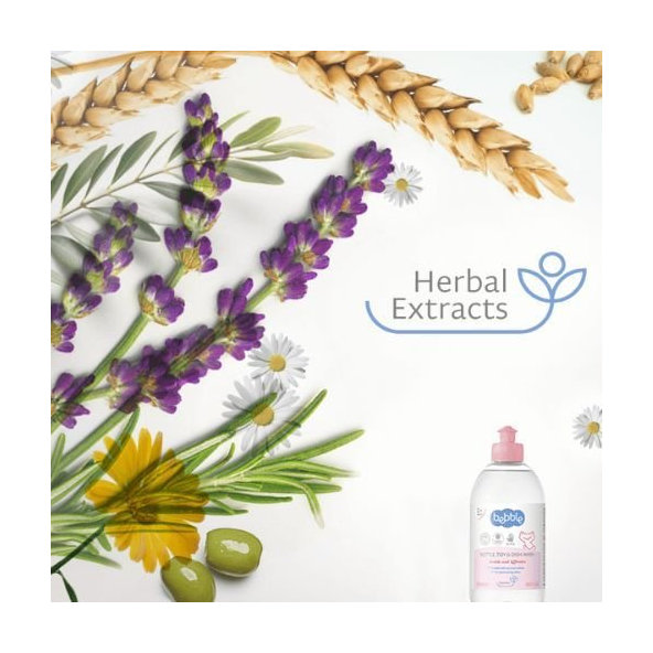 Detský čistiaci prostriedok na hračky a riady Bebble 500 ml