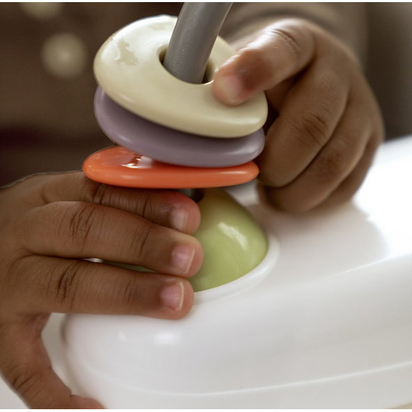 INGENUITY Podsedák na stoličku 2v1 Baby Base Cashmere 6m+, do 22kg