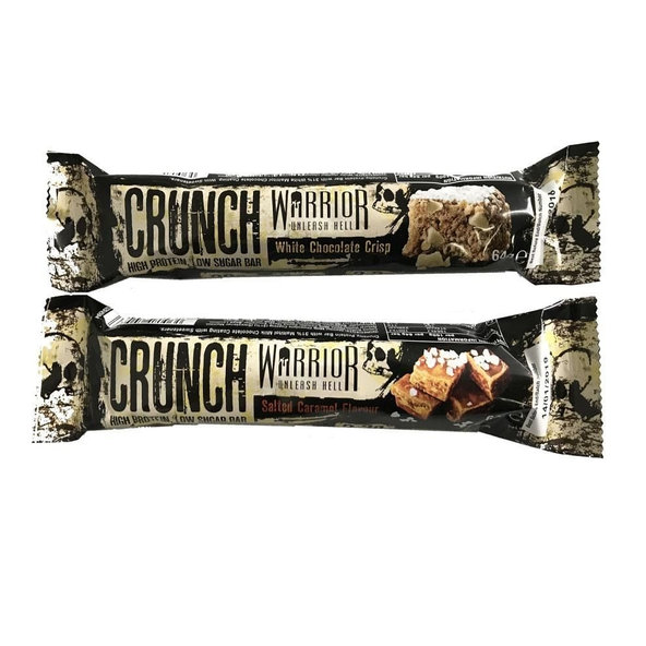 Proteínová tyčinka Crunch 64 g - Warrior