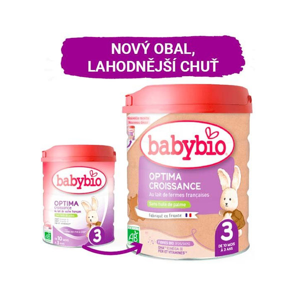 BABYBIO OPTIMA 1 dojčenské bio mlieko (800 g)