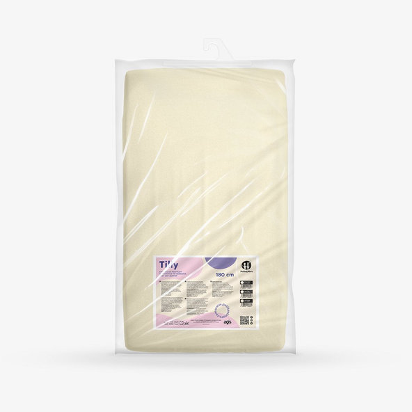 PETITE&MARS Mantinel ochranný do postieľky TILLY Light Beige 180 cm