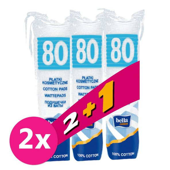 2x BELLA Odličovacie tampóny (3x80 ks)