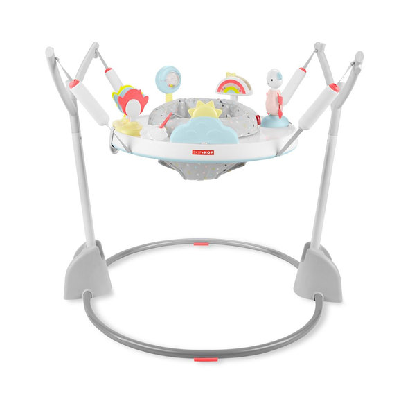 SKIP HOP Skákadlo/Aktívne centrum 2v1 Silver Lining Cloud™ 4m+