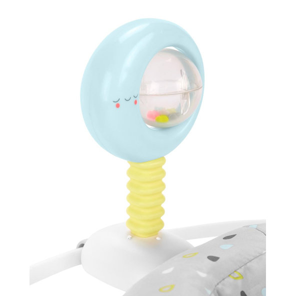 SKIP HOP Skákadlo/Aktívne centrum 2v1 Silver Lining Cloud™ 4m+