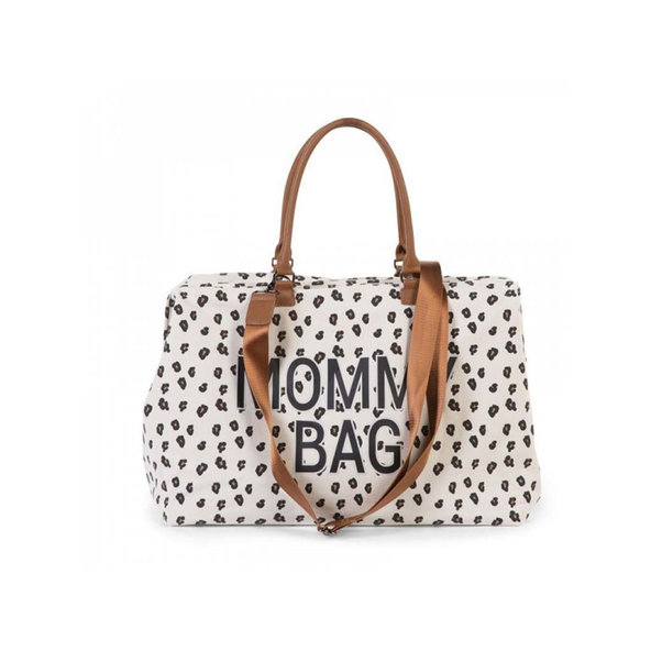 CHILDHOME Prebaľovacia taška Mommy Bag Canvas Leopard