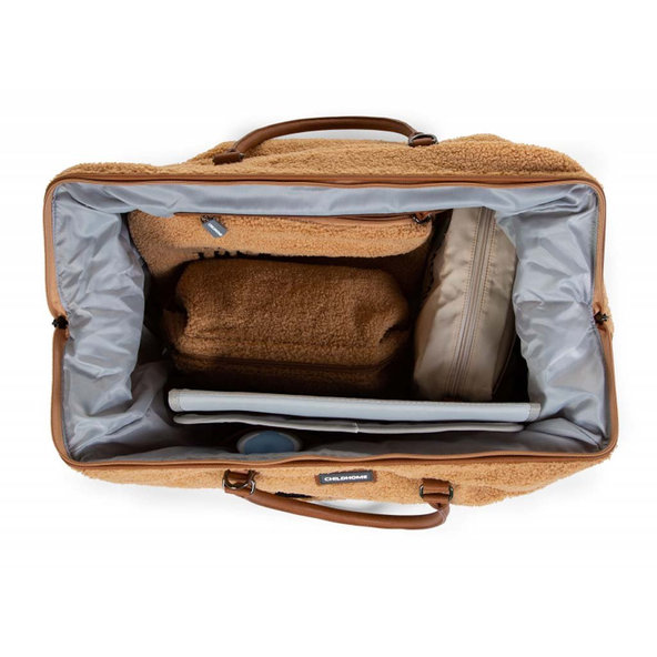 CHILDHOME Prebaľovacia taška Mommy Bag Teddy Beige