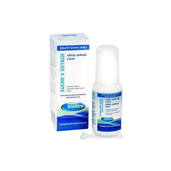 bioXtra Dry Mouth ústny gélový sprej 50 ml