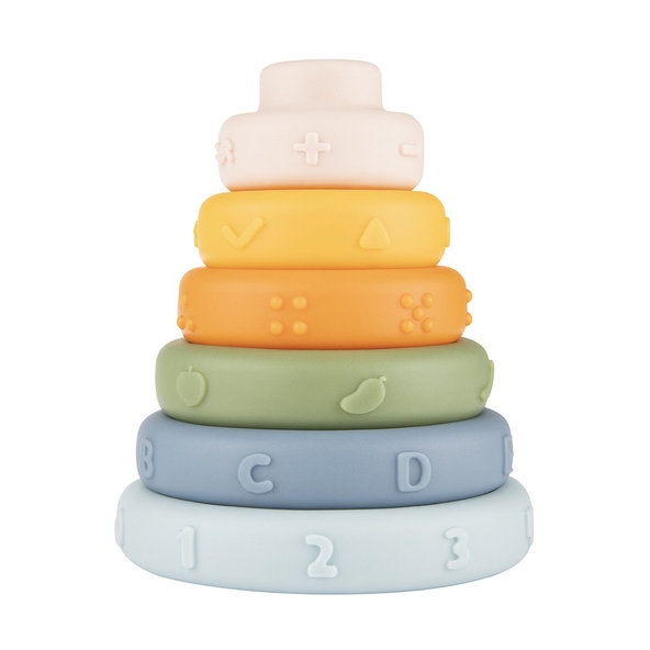 CANPOL BABIES Pyramída senzorická skladacia