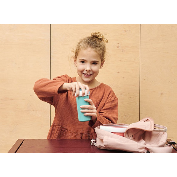 LITTLE DUTCH Fľaša na pitie 300 ml Kvety a motýle