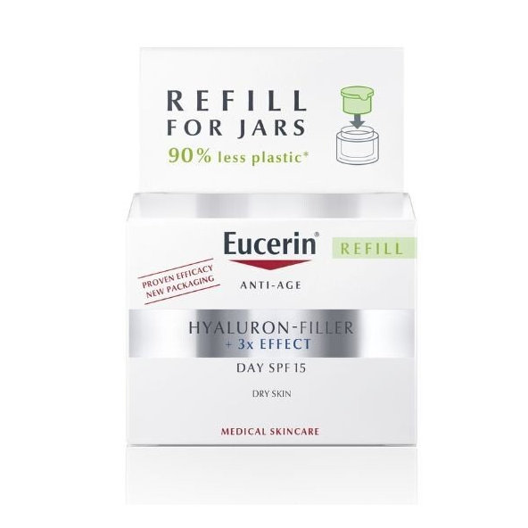 Eucerin HYALURON-FILLER + 3x EFFECT Denný krém náhradná náplň 50ml
