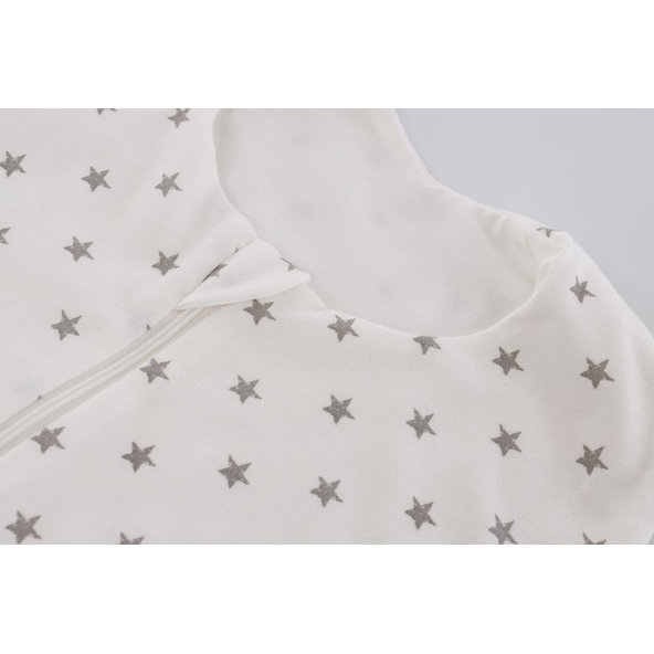 TRÄUMELAND Letný spací vak „to Go“ Sternchen grau 92 cm