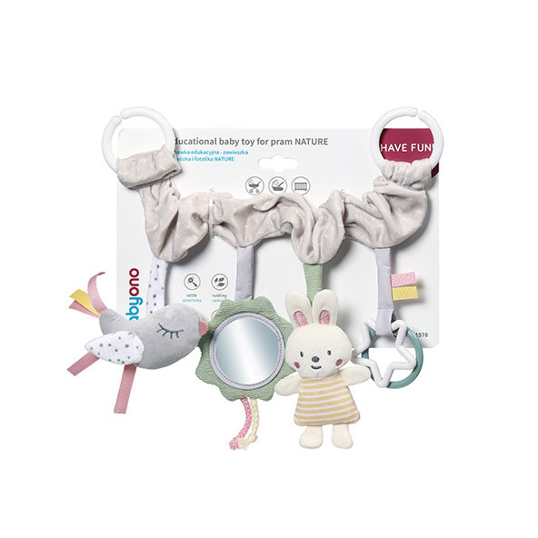 BABYONO Hrazdička závesná Nature 0m+ 1ks