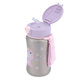 SKIP HOP Besties Squad nerezová fľaša so slamkou 12 m+ 350 ml