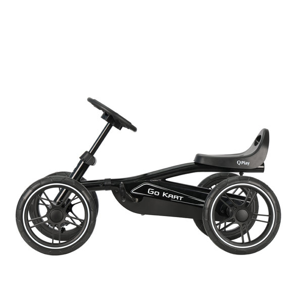 QPLAY Go Kart štvorkolka Black do 25 kg