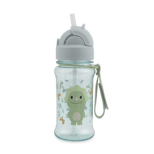 SKIP HOP Fľaša so slamkou Besties Squad Dino 12 m+ 355 ml