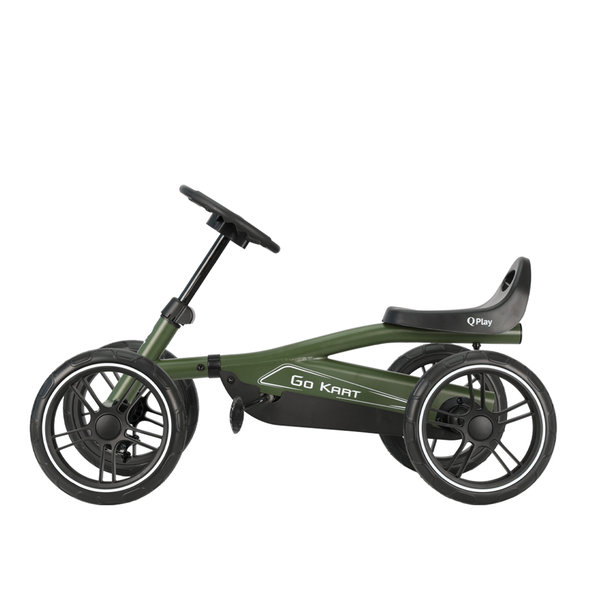 QPLAY Go Kart štvorkolka Army Green do 25 kg