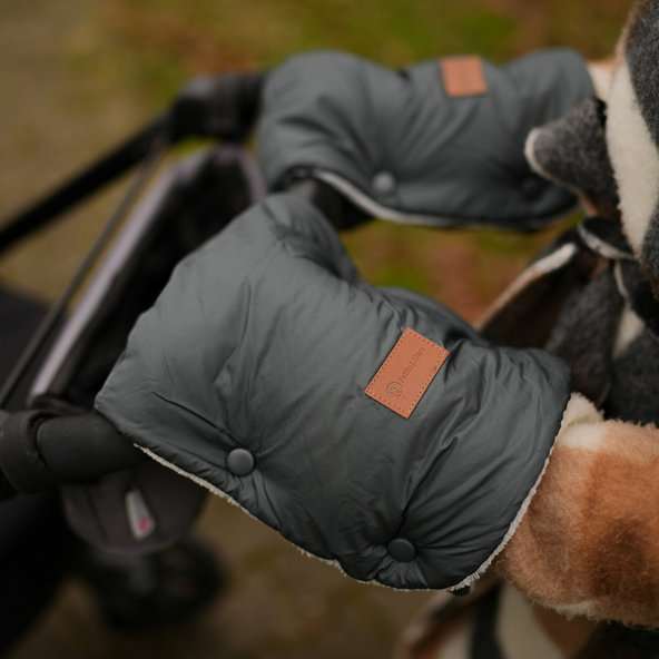 PETITE&MARS Rukavice Jasie Dark Wallnut