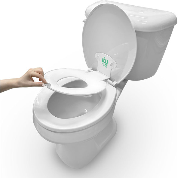 INGENUITY Redukcia na WC biela Flip & Sit™ 18m+