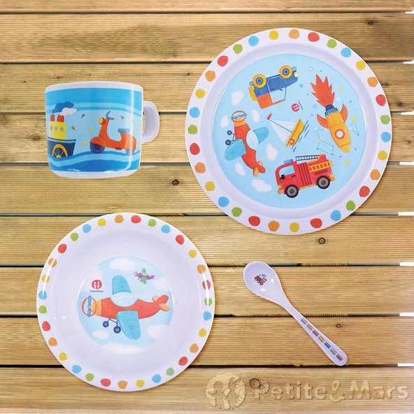 PETITE&MARS Miska melamínová - doprava