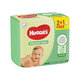 HUGGIES Vlhčené obrúsky Natural Triplo 56x3 ks