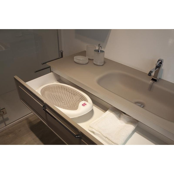 OK BABY Lehátko do vane Jelly sivá 23