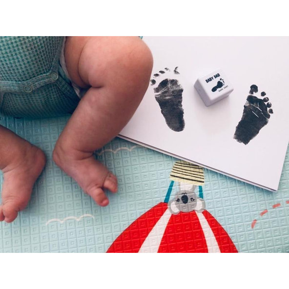 BABY DAB Farba na detské odtlačky - fialová