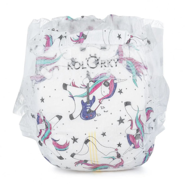 KOLORKY NIGHT - L (8-13 kg) - 19 ks - nočné jednorázové ekoplienky