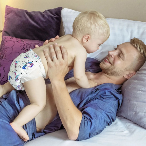 KOLORKY NIGHT - L (8-13 kg) - 19 ks - nočné jednorázové ekoplienky