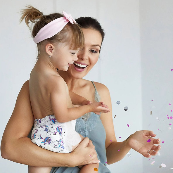 KOLORKY NIGHT - M (5-8 kg) - 21 ks - nočné jednorázové ekoplienky