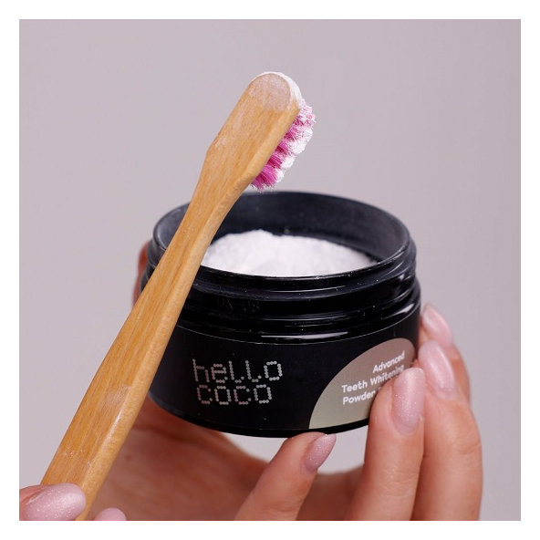 Prášok na bielenie zubov Powder Booster HELLO COCO 30g