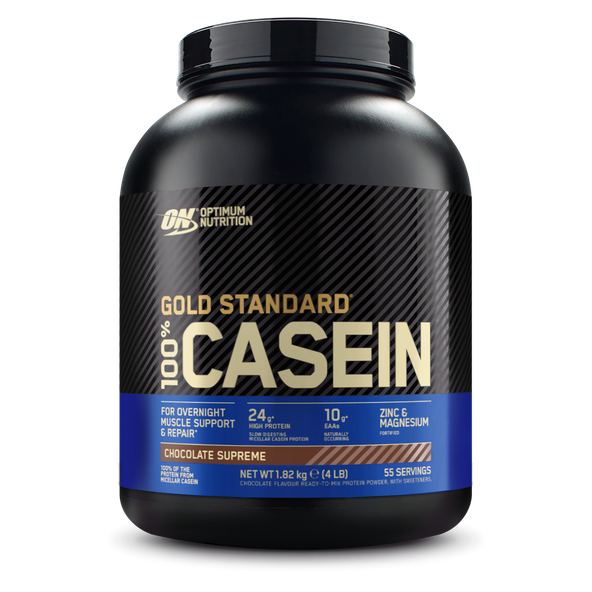 100% Casein - Optimum Nutrition, príchuť exkluzívna čokoláda, 1810g
