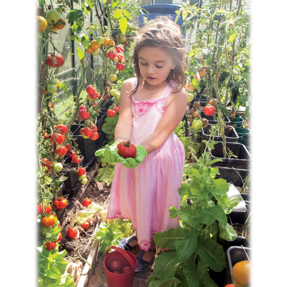 BIGJIGS TOYS Rukavice záhradné zelené