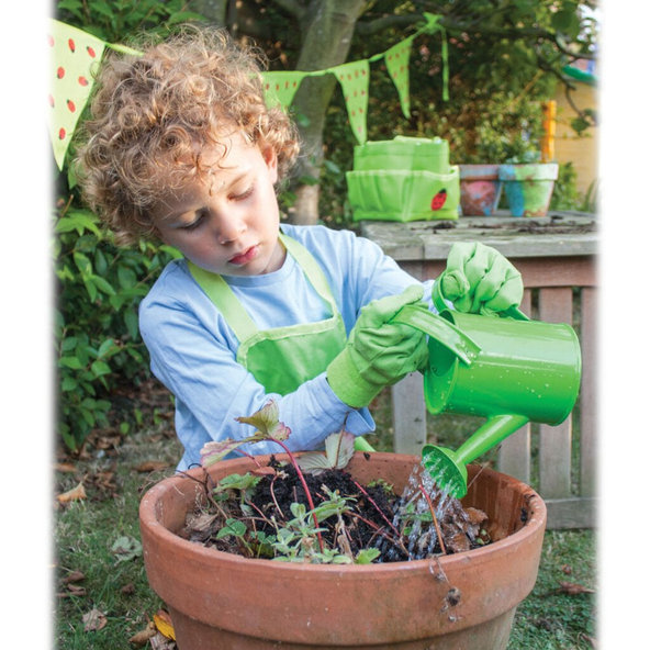 BIGJIGS TOYS Rukavice záhradné zelené