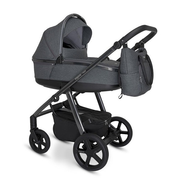 ESPIRO Kočík kombinovaný Next UP 607 gray shades gélová kolesá