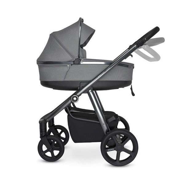 ESPIRO Kočík kombinovaný Next UP 617 graphite moon gélová kolesá