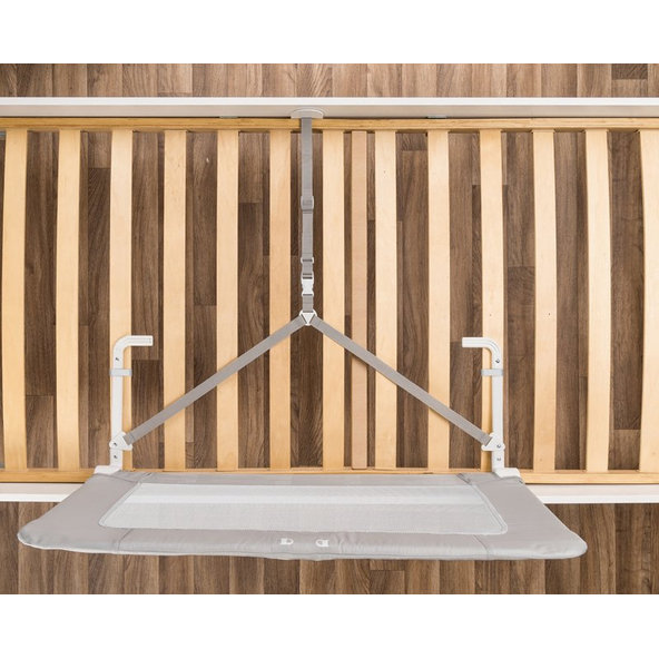 REER Zábrana na posteľ 100cm grey / white