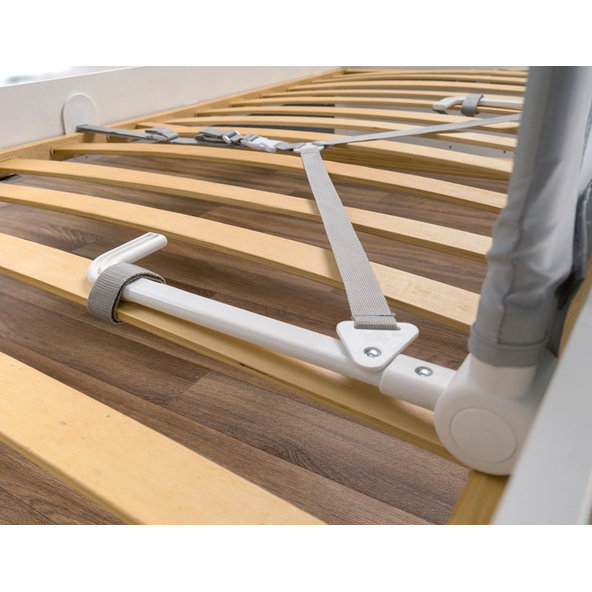 REER Zábrana na posteľ 100cm grey / white